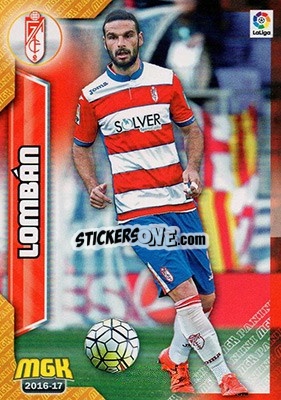 Cromo Lombán - Liga 2016-2017. Megacracks - Panini