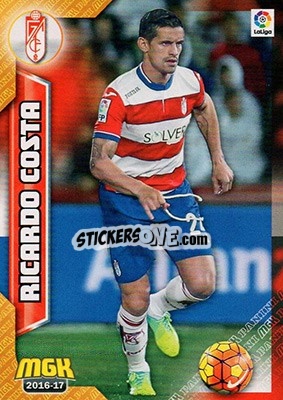 Cromo Ricardo Costa - Liga 2016-2017. Megacracks - Panini