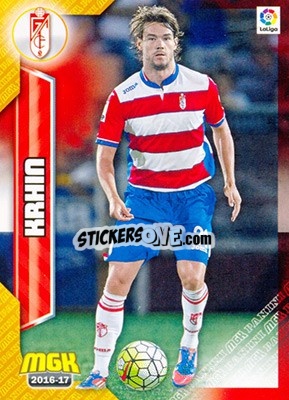 Sticker Krhin - Liga 2016-2017. Megacracks - Panini