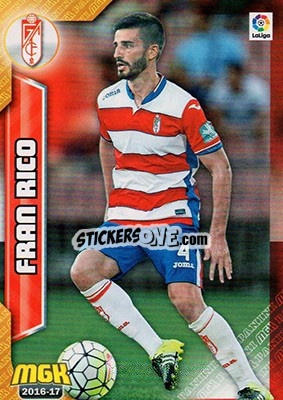 Cromo Fran Rico - Liga 2016-2017. Megacracks - Panini