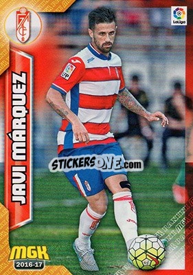 Sticker Javi Márquez - Liga 2016-2017. Megacracks - Panini