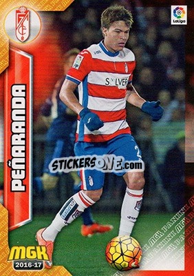 Cromo Peñaranda - Liga 2016-2017. Megacracks - Panini