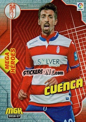 Sticker Cuenca - Liga 2016-2017. Megacracks n. 269 - Panini