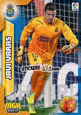 Sticker Javi Varas - Liga 2016-2017. Megacracks n. 273 - Panini