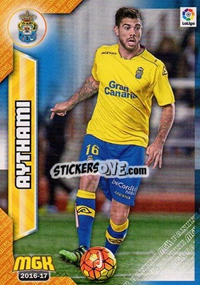 Sticker Aythami - Liga 2016-2017. Megacracks n. 277 - Panini