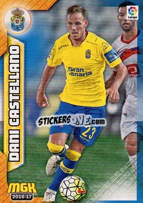 Figurina Dani Castellano - Liga 2016-2017. Megacracks - Panini