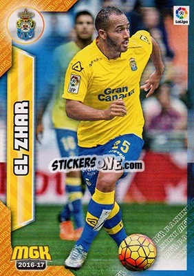 Sticker El Zhar - Liga 2016-2017. Megacracks n. 286 - Panini