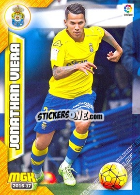 Sticker Jonathan Viera - Liga 2016-2017. Megacracks n. 289 - Panini