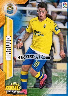 Sticker Araujo - Liga 2016-2017. Megacracks n. 291 - Panini