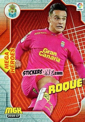 Figurina Roque - Liga 2016-2017. Megacracks - Panini