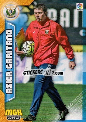 Sticker Asier Garitano - Liga 2016-2017. Megacracks n. 299 - Panini