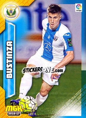 Sticker Bustinza - Liga 2016-2017. Megacracks - Panini
