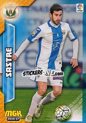 Sticker Sastre - Liga 2016-2017. Megacracks - Panini