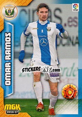 Cromo Omar Ramos - Liga 2016-2017. Megacracks - Panini