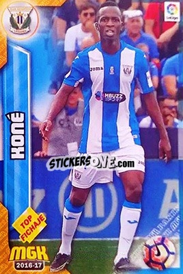 Sticker Mamadou Koné - Liga 2016-2017. Megacracks - Panini