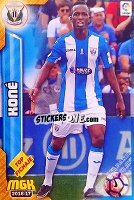 Cromo Mamadou Koné - Liga 2016-2017. Megacracks n. 321 - Panini
