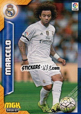 Cromo Marcelo - Liga 2016-2017. Megacracks - Panini