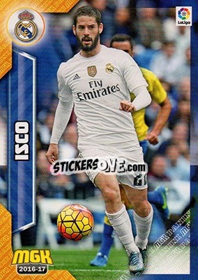 Sticker Isco - Liga 2016-2017. Megacracks n. 339 - Panini