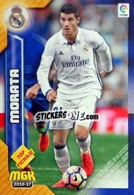 Cromo Morata - Liga 2016-2017. Megacracks - Panini