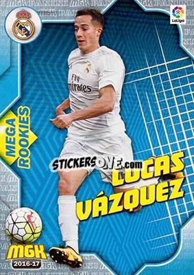 Sticker Lucas Vázquez - Liga 2016-2017. Megacracks - Panini
