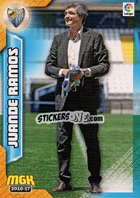 Sticker Juande Ramos - Liga 2016-2017. Megacracks n. 353 - Panini