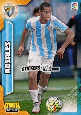 Sticker Rosales - Liga 2016-2017. Megacracks n. 356 - Panini