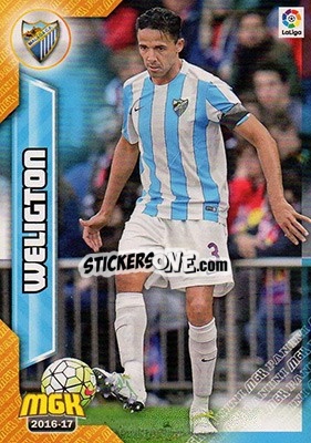 Sticker Weligton - Liga 2016-2017. Megacracks n. 358 - Panini