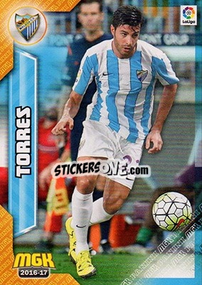 Sticker Miguel Torres - Liga 2016-2017. Megacracks - Panini