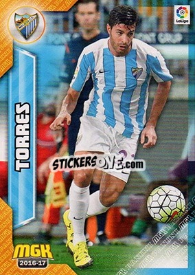 Figurina Miguel Torres - Liga 2016-2017. Megacracks - Panini