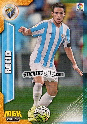 Sticker Recio - Liga 2016-2017. Megacracks n. 363 - Panini