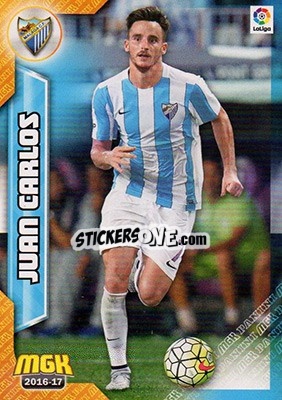 Cromo Juan Carlos - Liga 2016-2017. Megacracks - Panini