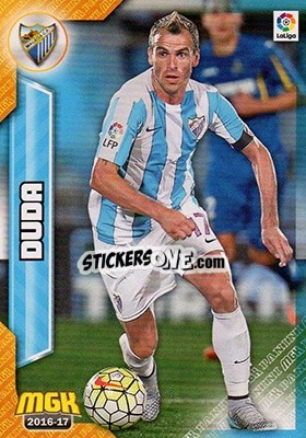 Sticker Duda - Liga 2016-2017. Megacracks - Panini