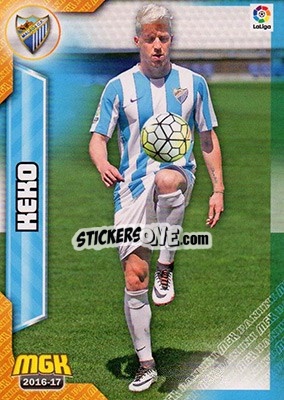 Sticker Keko - Liga 2016-2017. Megacracks n. 371 - Panini