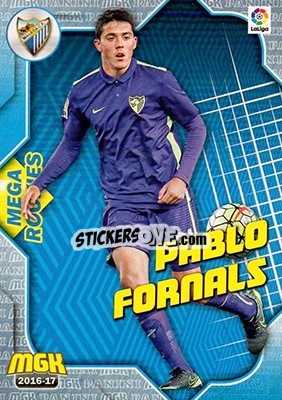 Sticker Pablo Fornals - Liga 2016-2017. Megacracks - Panini