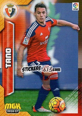 Sticker Tano - Liga 2016-2017. Megacracks n. 386 - Panini