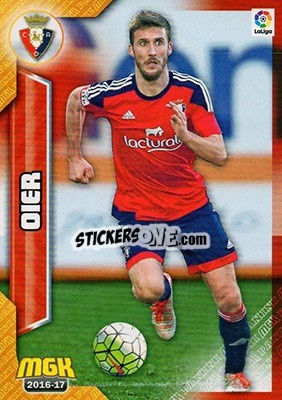 Sticker Oier - Liga 2016-2017. Megacracks n. 388 - Panini