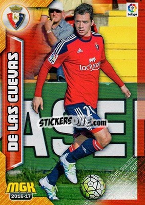 Sticker De Las Cuevas - Liga 2016-2017. Megacracks n. 393 - Panini