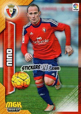 Sticker Nino - Liga 2016-2017. Megacracks n. 397 - Panini