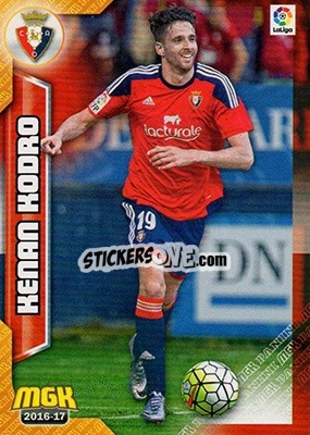 Sticker Kenan Kodro - Liga 2016-2017. Megacracks n. 399 - Panini