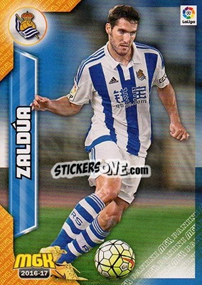 Sticker Zaldúa - Liga 2016-2017. Megacracks n. 410 - Panini