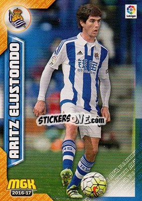 Cromo Aritz Elustondo - Liga 2016-2017. Megacracks n. 413 - Panini