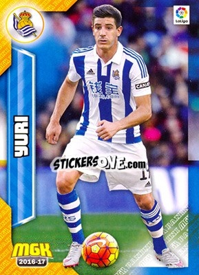 Cromo Yuri - Liga 2016-2017. Megacracks n. 415 - Panini