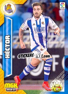 Sticker Héctor - Liga 2016-2017. Megacracks - Panini
