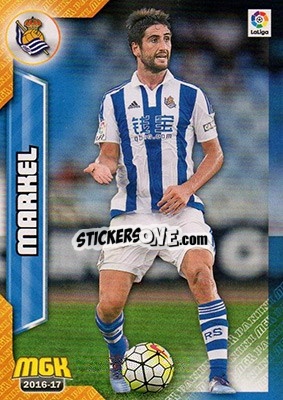 Sticker Markel - Liga 2016-2017. Megacracks n. 418 - Panini