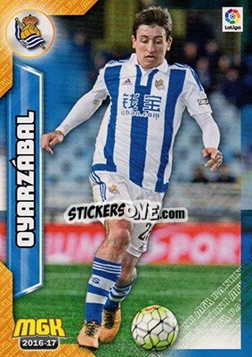 Cromo Oyarzábal - Liga 2016-2017. Megacracks n. 426 - Panini
