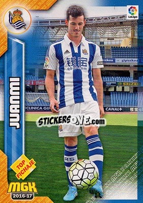 Sticker Juanmi - Liga 2016-2017. Megacracks - Panini