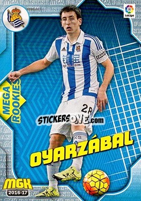 Cromo Oyarzábal - Liga 2016-2017. Megacracks n. 432 - Panini