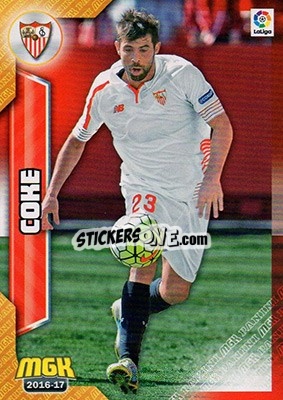 Sticker Coke - Liga 2016-2017. Megacracks n. 438 - Panini
