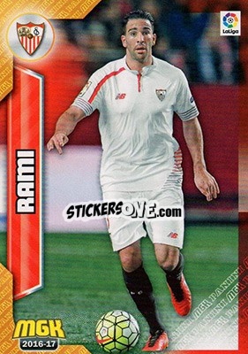 Sticker Adil Rami - Liga 2016-2017. Megacracks n. 440 - Panini