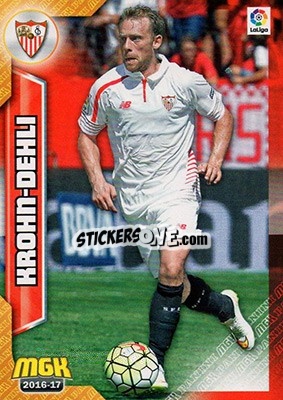 Sticker Krohn-Dehli - Liga 2016-2017. Megacracks n. 447 - Panini